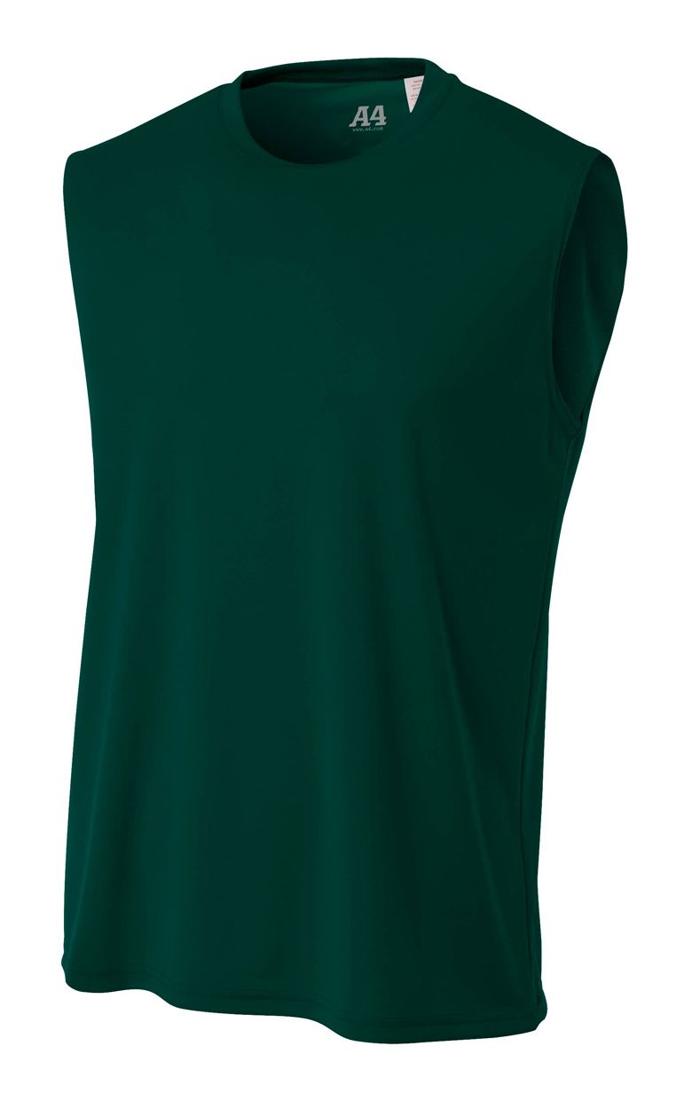A4 Cooling Performance Muscle Training Wear Forest Mens Small - Third Coast Soccer