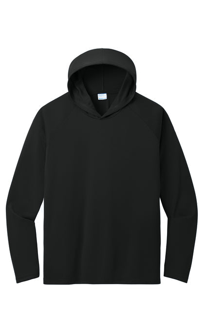 Port & Co™ Performance Pullover Hooded Tee T-Shirts Black Mens Small - Third Coast Soccer