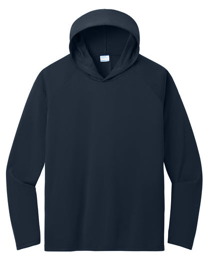 Port & Co™ Performance Pullover Hooded Tee T-Shirts Navy Mens Small - Third Coast Soccer