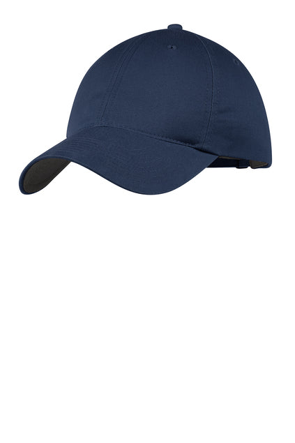 Nike Unstructured Cotton/Poly Twill Cap Hat Navy - Third Coast Soccer