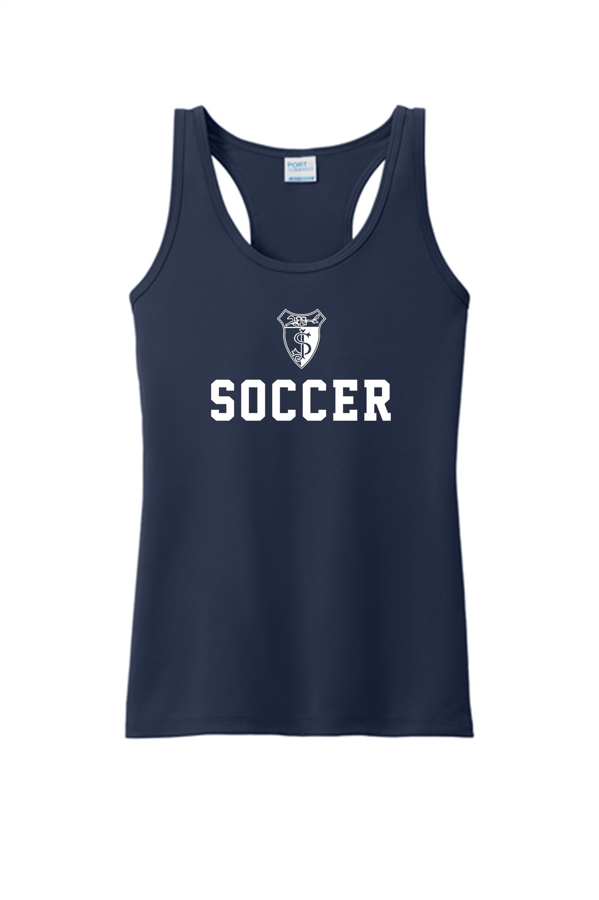 SJA Soccer Training Tank St. Joesphs Academy Navy Womens XSmall - Third Coast Soccer