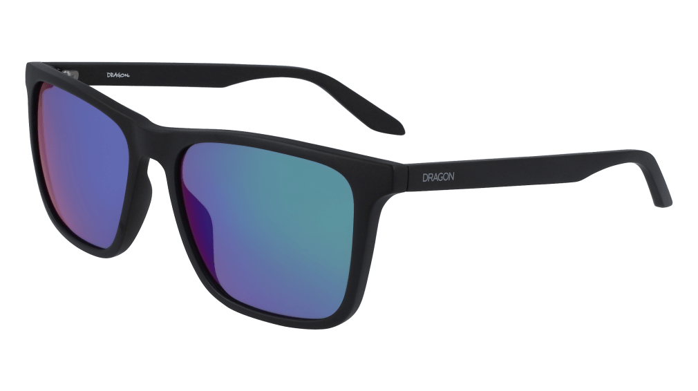 Dragon Renew LL Ion Sunglasses - Matte Black Sunglasses Ll Green Ion  - Third Coast Soccer