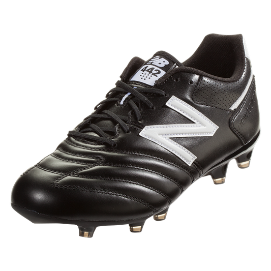 New Balance 442 Team Fg - Black/White Mens Firm Ground Mens 6.5 Black - Third Coast Soccer
