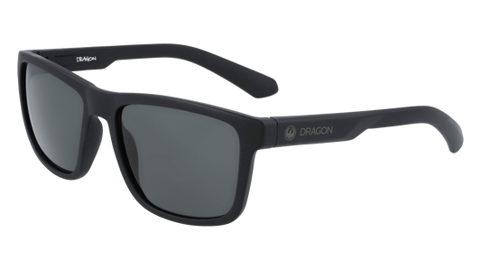 Dragon Reed LL Sunglasses - Matte Black Sunglasses   - Third Coast Soccer