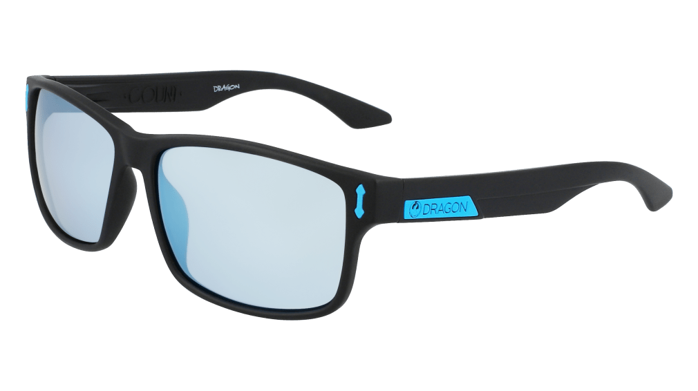 Dragon Count LL H20 Polarized Sunglasses - Matte Black H20 Sunglasses   - Third Coast Soccer