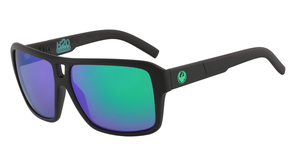 Dragon The Jam LL H20 Polarized Sunglasses - Matte Black H20 Sunglasses   - Third Coast Soccer