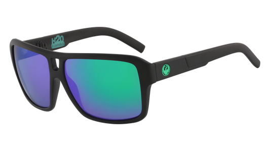 Dragon The Jam LL H20 Polarized Sunglasses - Matte Black H20 Sunglasses   - Third Coast Soccer
