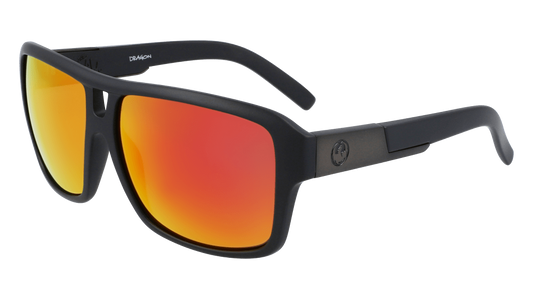 Dragon The Jam LL Ion Sunglasses - Matte Black Sunglasses   - Third Coast Soccer