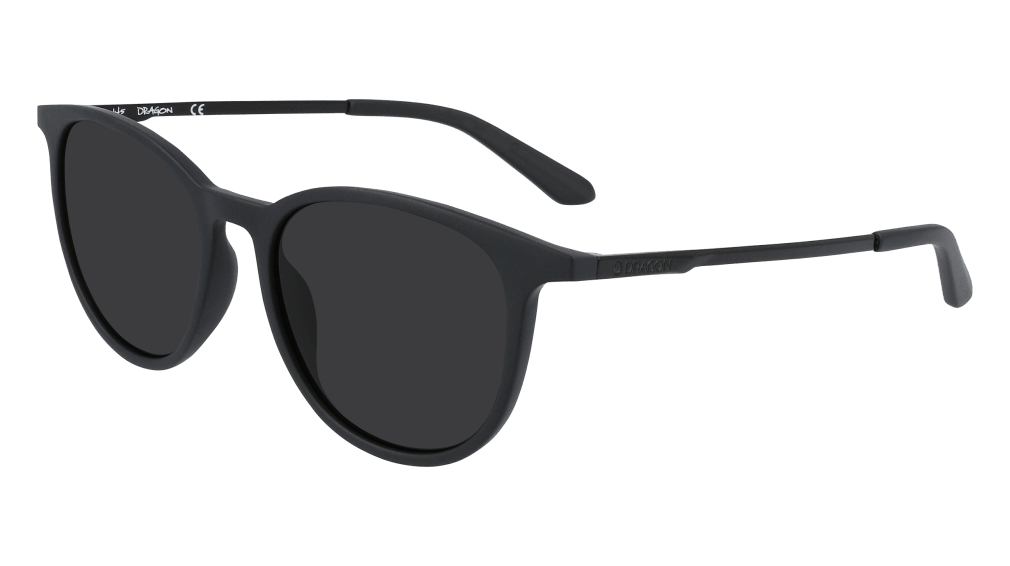 Dragon Billie LL Sunglasses - Matte Black Sunglasses   - Third Coast Soccer