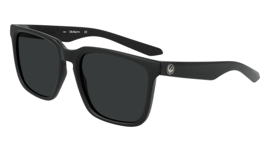 Dragon Baile XL LL Sunglasses - Matte Black Sunglasses   - Third Coast Soccer