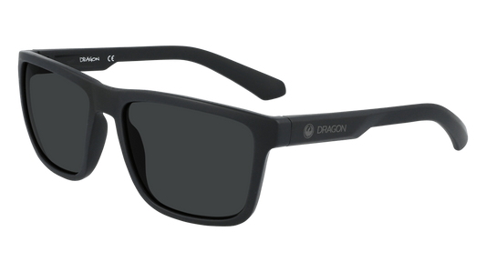 Dragon Reed XL LL Sunglasses - Matte Black Sunglasses   - Third Coast Soccer