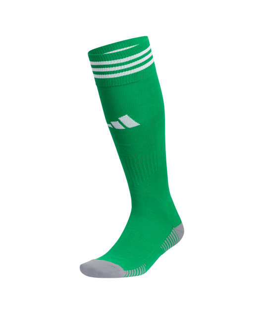 adidas Copa Zone Cushion 5 Sock - Team Green/White Socks - Third Coast Soccer