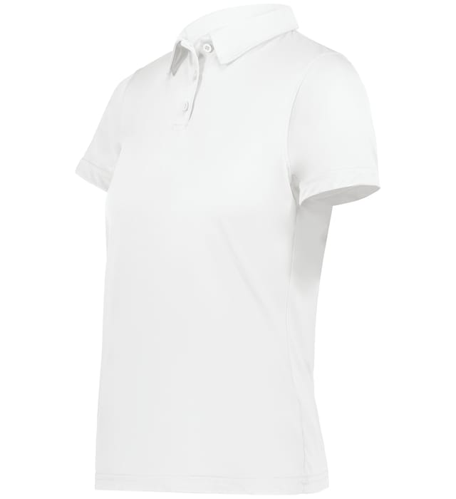 Augusta Women's Vital Polo Polos White Womens XSmall - Third Coast Soccer