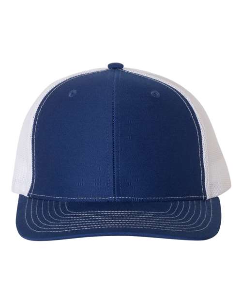 Richardson Snapback Trucker Cap Hats Royal/White - Third Coast Soccer