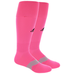 adidas Metro IV Sock - Ultra Pop/Black Socks Small (5-7, 8-9, Etc.) Ultra Pop/Black - Third Coast Soccer