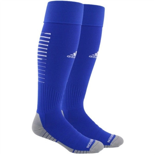 adidas GCR Team Speed II Sock - Royal Gulf Coast Rangers Small (1Y-4Y) Bold Blue/White - Third Coast Soccer