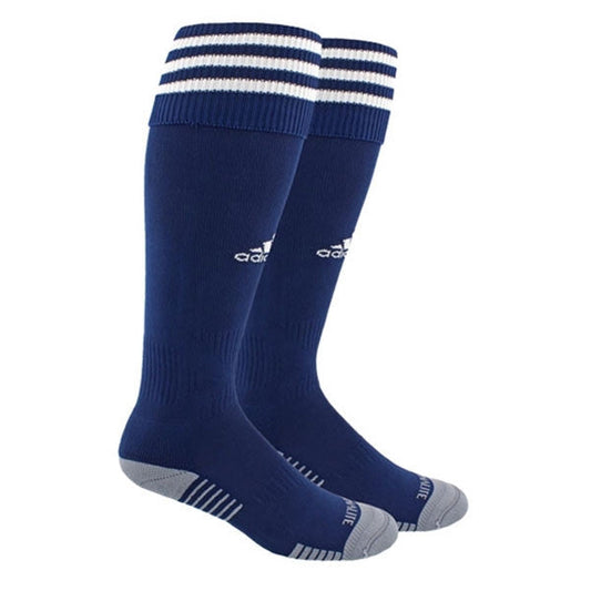 adidas CYSA Copa Zone Cushion Socks - Navy Covington Youth Soccer Assoc. Small (1Y-4Y) Navy/White - Third Coast Soccer