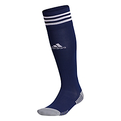 adidas Fire Copa Zone Cushion Socks - Navy/White Louisiana Fire 2020-2022 Navy/White Small (1Y-4Y) - Third Coast Soccer