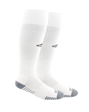 adidas CYSA Copa Zone Cushion Socks - White Covington Youth Soccer Assoc. Small (1Y-4Y) White - Third Coast Soccer