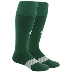adidas Metro V Sock - Dark Green Socks Dark Green Small (1Y-4Y) - Third Coast Soccer