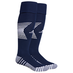 Adidas Team Speed 3 Sock - Navy/White Socks Small (1Y-4Y) Team Navy Blue/White - Third Coast Soccer