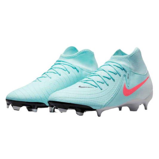 Nike Phantom Luna II Academy FG/MG - Mint/Red/Off Noir Mens Footwear - Third Coast Soccer