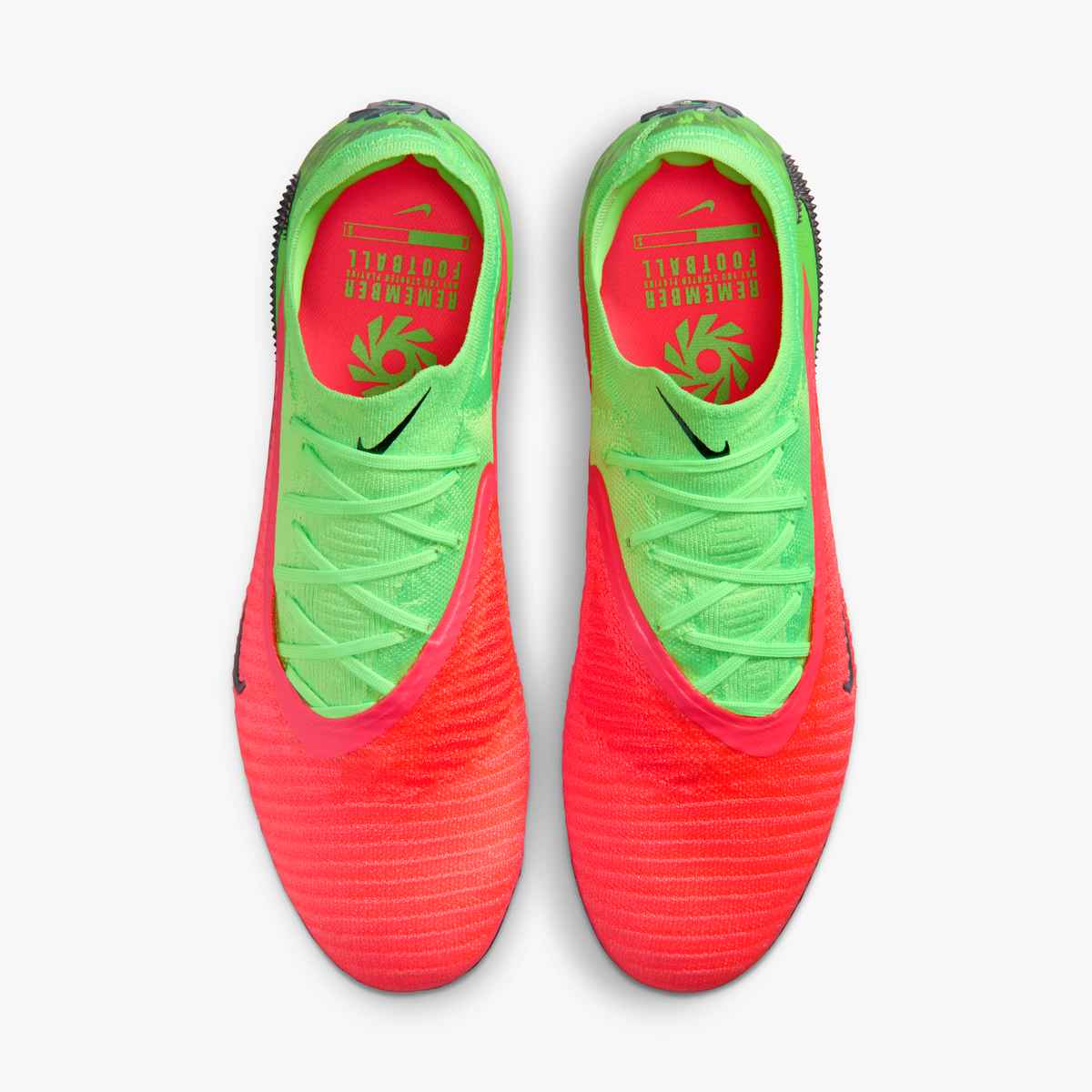 Nike Phantom 6 Low Elite Haaland FG - Hot Punch/Black/Green Men's Footwear - Third Coast Soccer