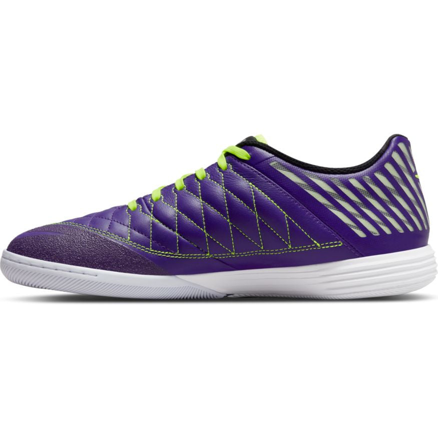 Nike Lunar Gato II IC - Electro Purple/Volt Mens Indoor Mens 8 Electro Purple/Volt/Black/Whit - Third Coast Soccer