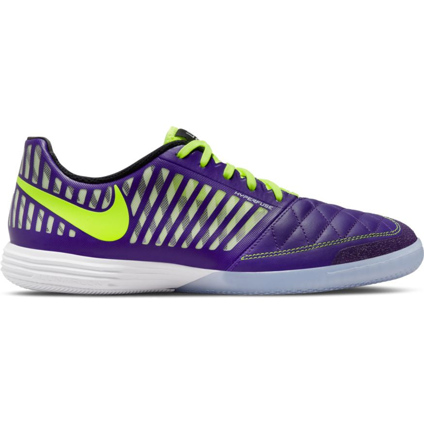 Nike Lunar Gato II IC - Electro Purple/Volt Mens Indoor Mens 8.5 Electro Purple/Volt/Black/Whit - Third Coast Soccer