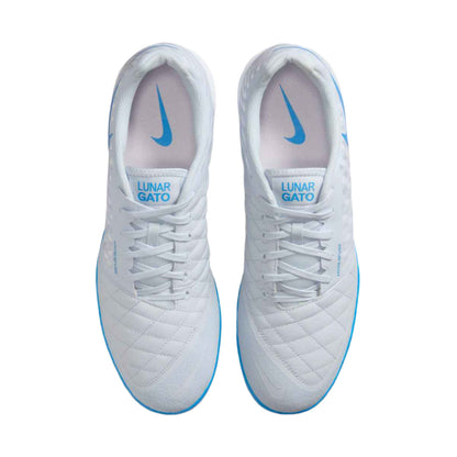 Nike Lunargato II IC - Grey/Light Photo Blue Men's Footwear - Third Coast Soccer