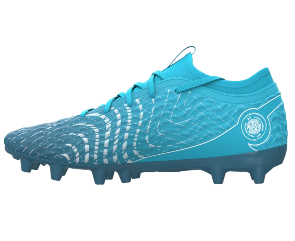 UA Magnetico Select 5 FG - Blue Blur/White Mens Footwear - Third Coast Soccer