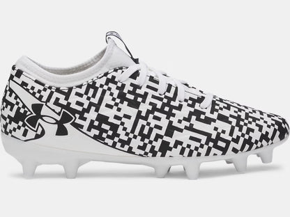 UA Magnetico Select 5 FG Jr. - Black/White Youth Footwear - Third Coast Soccer