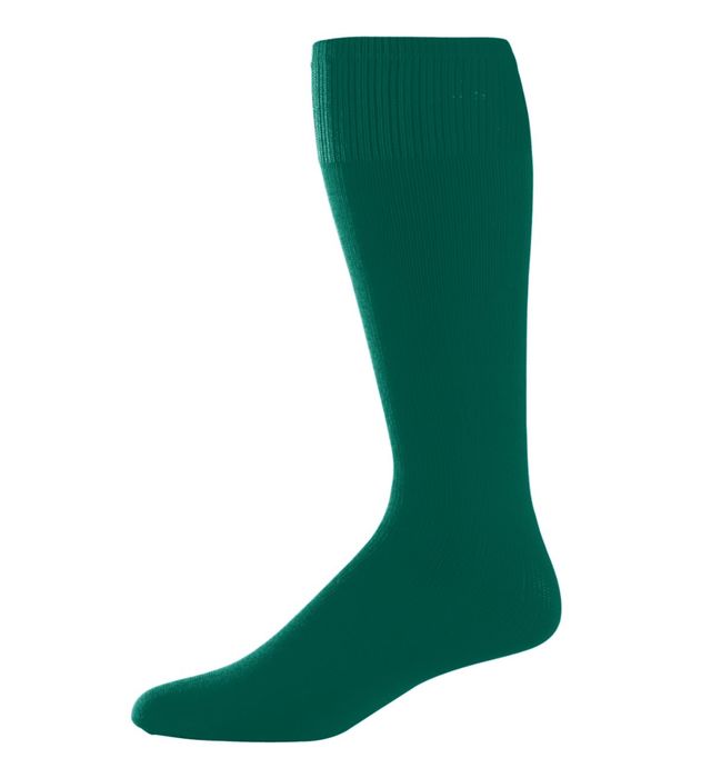 Augusta Intermediate Game Sock Socks Dark Green Small - Third Coast Soccer