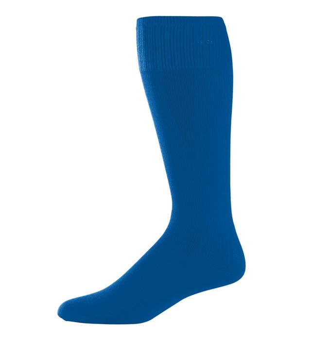 Augusta Intermediate Game Sock Socks Royal Small - Third Coast Soccer