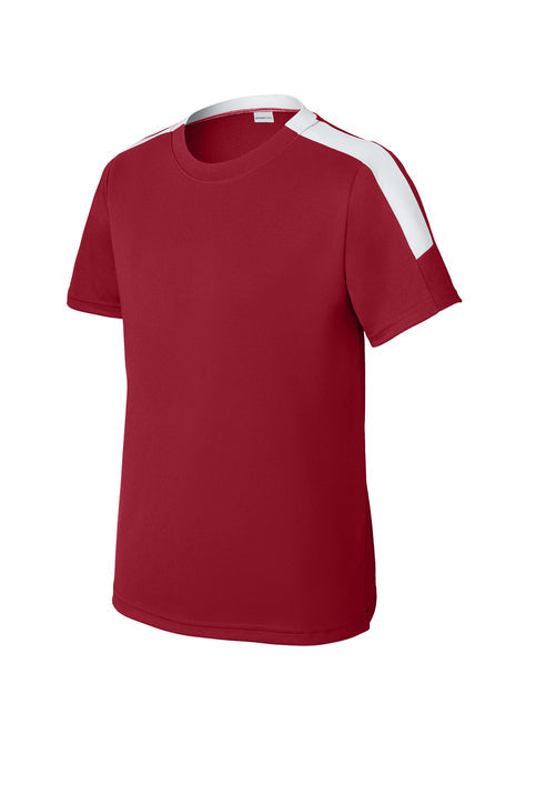 Sport-Tek® Youth Competitor™ United Crew Training Jersey Red Youth XSmall - Third Coast Soccer