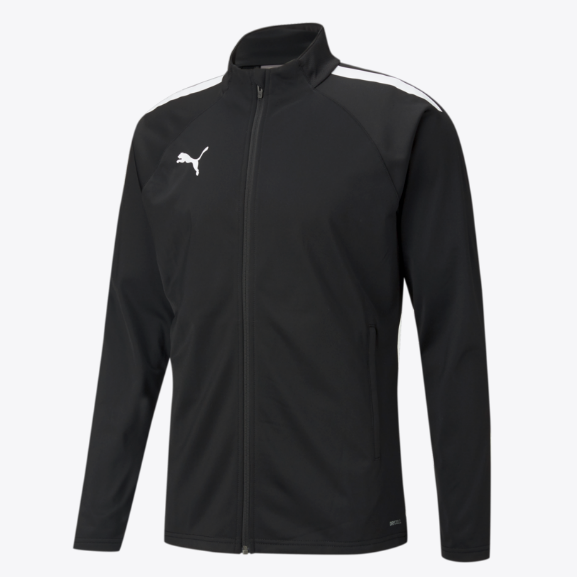 Puma Men's Team Liga 25 Training Jacket - Black/White Jackets - Third Coast Soccer