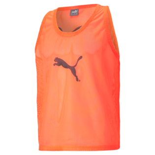 Puma Training Bib Equipment Florescent Orange 40 Mens Small - Third Coast Soccer