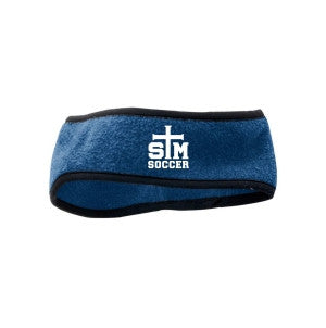 STM Embroidered Fleece Headband St. Thomas More Navy  - Third Coast Soccer