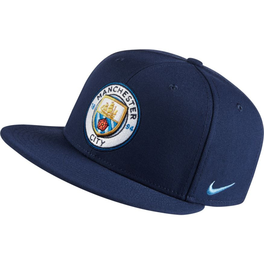 Nike Manchester City FC Core Adjustable Hat Hats Midnight Navy/Blue/Black/White  - Third Coast Soccer
