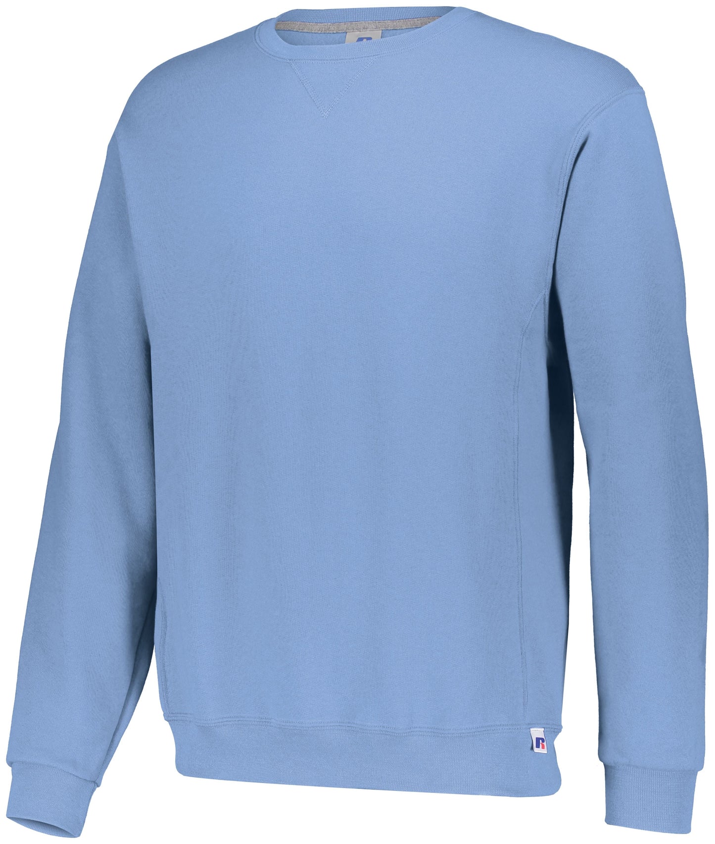Russell Dri-Power® Fleece Crew Sweatshirt Training Wear Collegiate Blue Mens Small - Third Coast Soccer