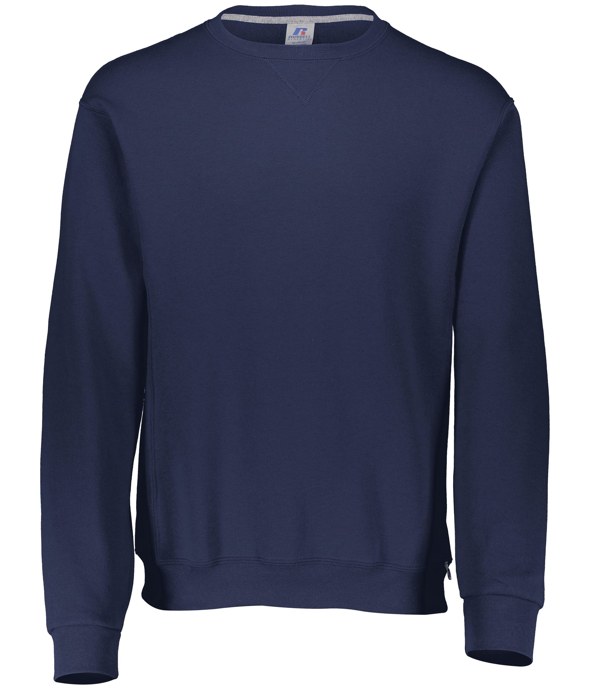 Russell Dri-Power® Fleece Crew Sweatshirt Training Wear Navy Mens Small - Third Coast Soccer