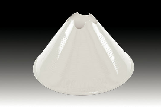 Kwikgoal Jumbo Disc Cones - White Field Equipment White Pack Of 12 - Third Coast Soccer