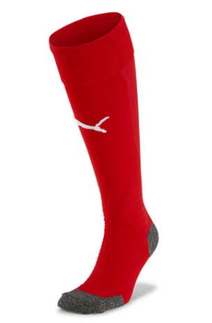 Puma Team Liga Socks - Red Socks Red Small (1Y-4Y) - Third Coast Soccer