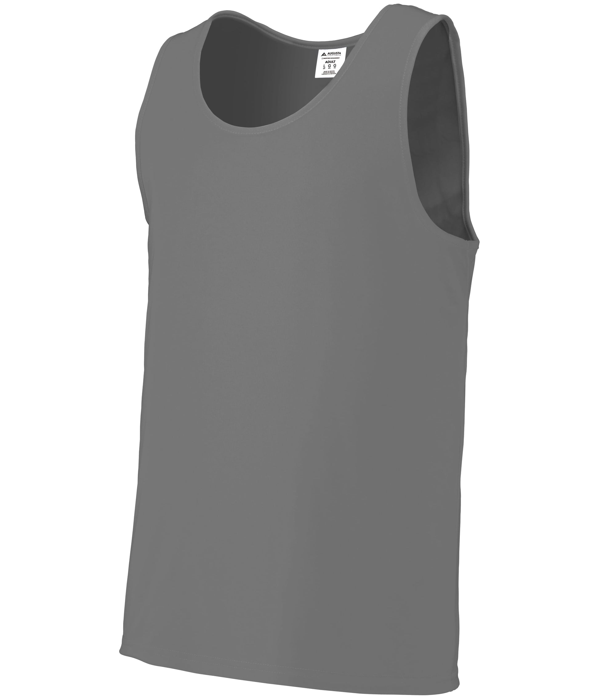 Augusta Training Tank - Graphite Training Wear - Third Coast Soccer