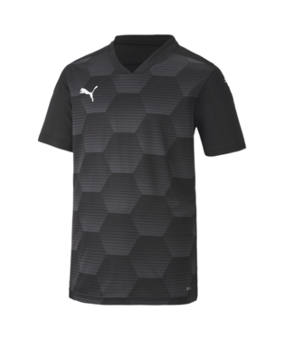 Puma Youth Team Final 21 Graphic Jersey Jerseys Black Youth XSmall - Third Coast Soccer