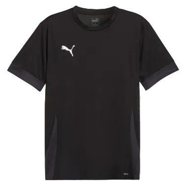Puma Youth Team Goal Matchday Jersey Jerseys Black/White/Flat Dark Grey Youth Small - Third Coast Soccer