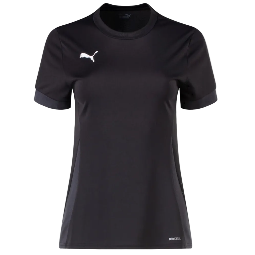 Puma Women's Team Goal Matchday Jersey Jerseys Black/White/Flat Dark Grey Womens XSmall - Third Coast Soccer
