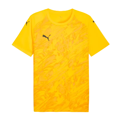 Puma Team Final Graphic Jersey -Yellow Jerseys Faster Yellow/Puma Black/Yellow Sizzle Mens Small - Third Coast Soccer