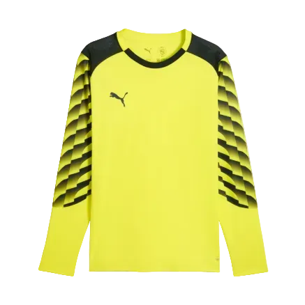 PUMA Youth TeamLiga 26 Goalkeeper LS Jersey Goalkeeper Yellow Burst/Puma Black Youth Small - Third Coast Soccer
