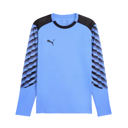 PUMA Youth TeamLiga 26 Goalkeeper LS Jersey Goalkeeper Blue Glimmer/Puma Black Youth Small - Third Coast Soccer